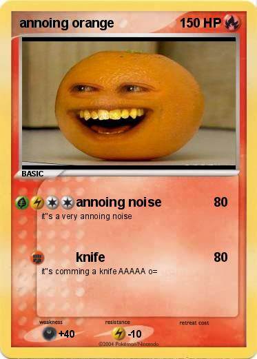 Pokemon annoing orange