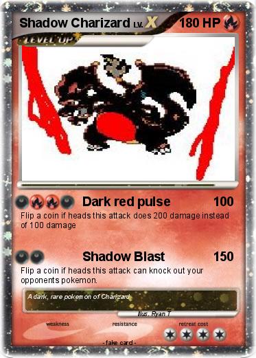 Pokemon Shadow Charizard