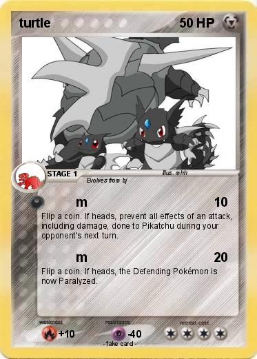Pokemon turtle