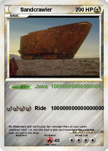 Pokemon Sandcrawler
