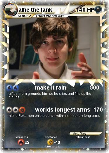 Pokemon alfie the lank