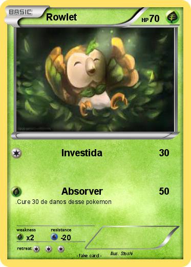 Pokemon Rowlet