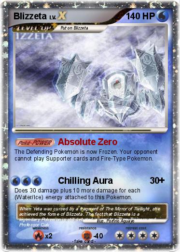 Pokemon Blizzeta