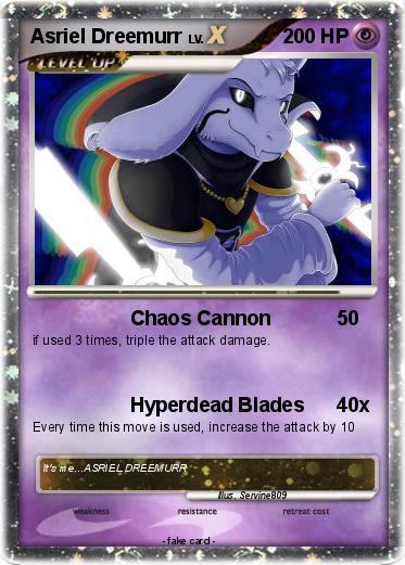 Pokemon Asriel Dreemurr