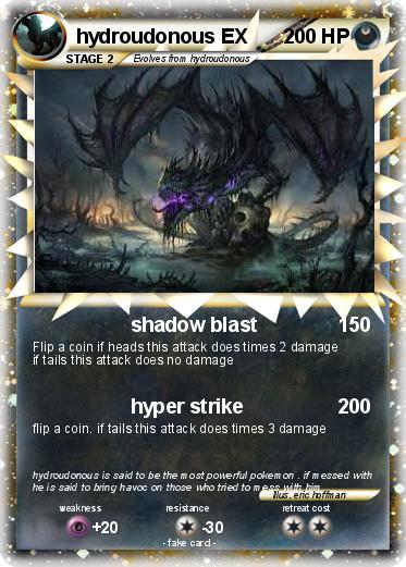 Pokemon hydroudonous EX