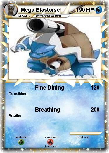 Pokemon Mega Blastoise