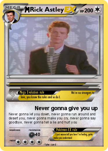 Pokemon Rick Astley