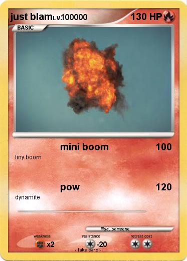 Pokemon just blam