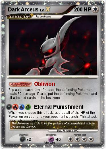 Pokemon Dark Arceus