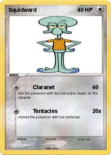 Pokemon Squidward