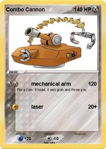 Pokemon Combo Cannon