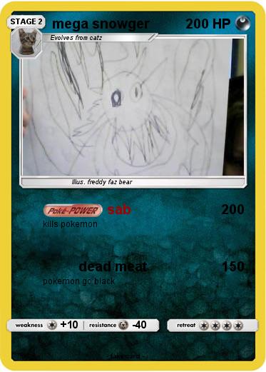 Pokemon mega snowger