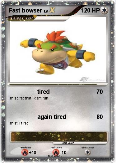 Pokemon Fast bowser
