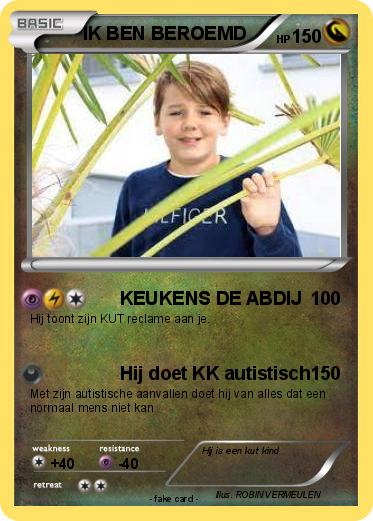 Pokemon IK BEN BEROEMD