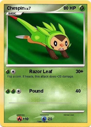Pokemon Chespin