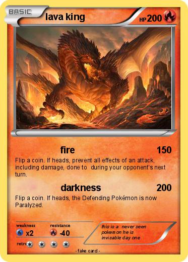 Pokemon lava king