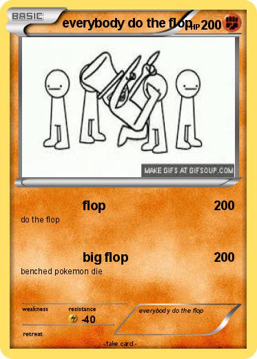 Pokemon everybody do the flop