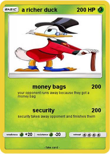 Pokemon a richer duck