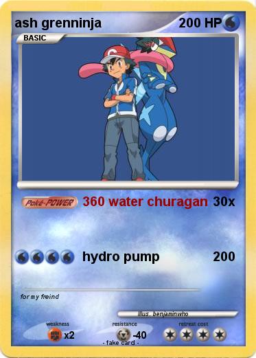 Pokemon ash grenninja