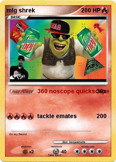 Pokemon mlg shrek