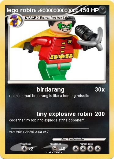 Pokemon lego robin