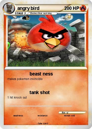 Pokemon angry bird