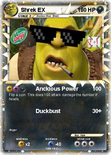 Pokemon Shrek EX