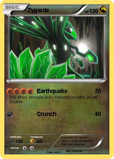 Pokemon Zygarde