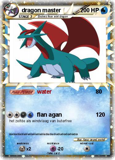 Pokemon dragon master