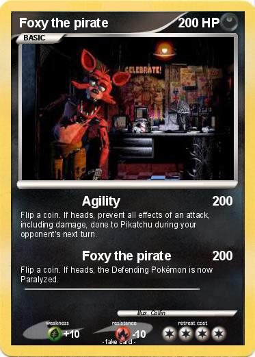 Pokemon Foxy the pirate