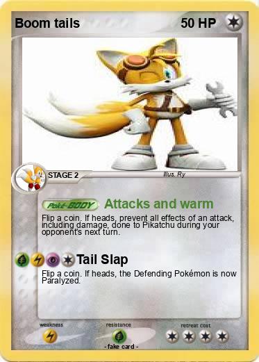 Pokemon Boom tails