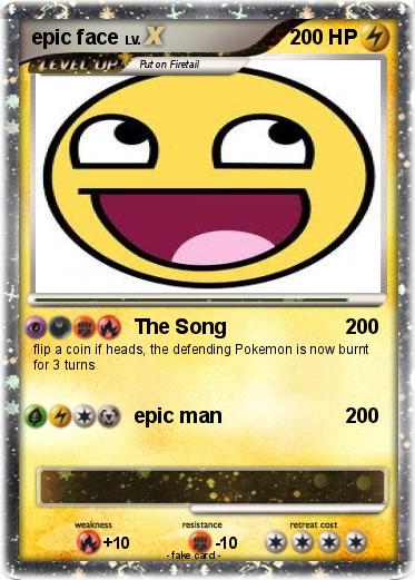Pokemon epic face