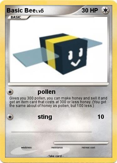 Pokemon Basic Bee