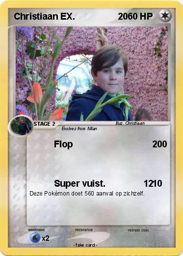 Pokemon Christiaan EX.                 20