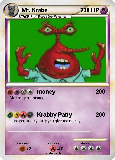 Pokemon Mr. Krabs