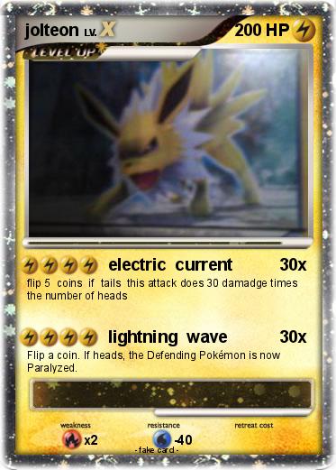 Pokemon jolteon