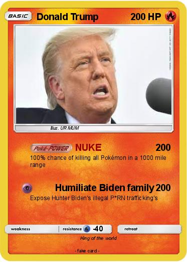 Pokemon Donald Trump