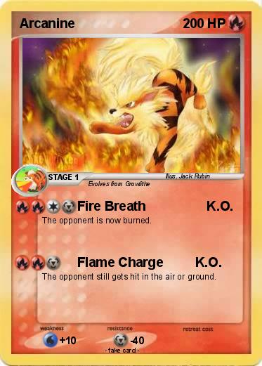 Pokemon Arcanine