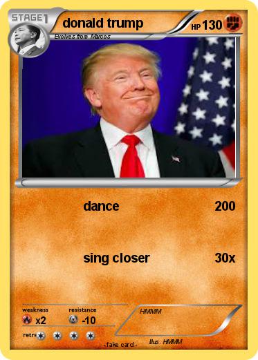 Pokemon donald trump