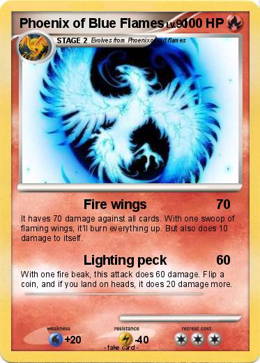 Pokemon Phoenix of Blue Flames