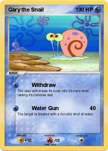 Pokemon Gary the Snail