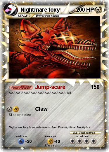 Pokemon Nightmare foxy