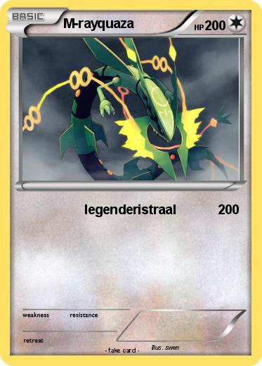 Pokemon M-rayquaza