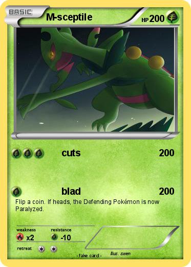 Pokemon M-sceptile