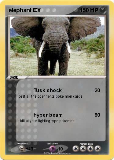 Pokemon elephant EX