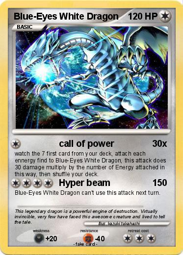 blue eyes white dragon pokemon card Amazon.com: YU-GI-OH! - Blue-Eyes White Dragon (MVP1-EN055) - The Dark Side  of Dimensions Movie Pack - 1st Edition