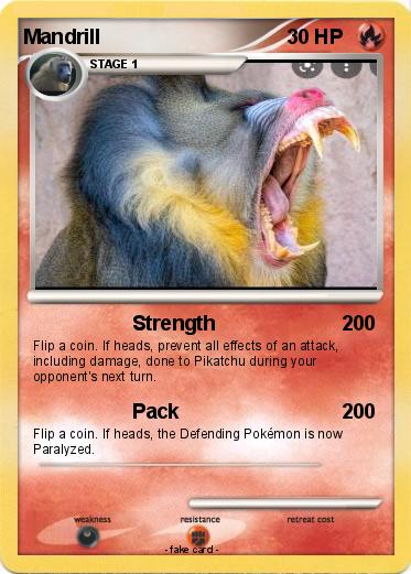 Pokemon Mandrill