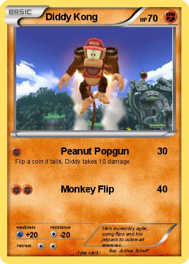 Pokemon Diddy Kong