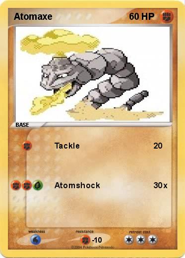 Pokemon Atomaxe