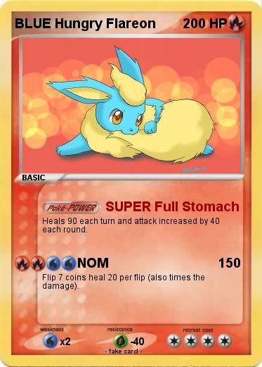Pokemon BLUE Hungry Flareon